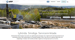 Desktop Screenshot of mpp.se